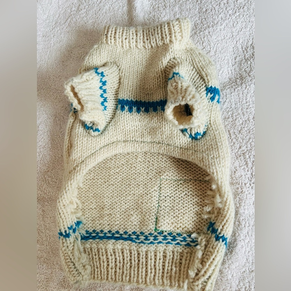 Knit Dog Sweater